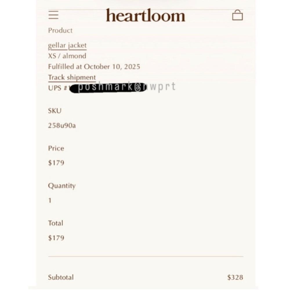 NWT 💕 Heartloom Gellar Jacket Coat Faux Fur Teddy Almond Cream Beige XS 0 2 - Picture 15 of 15